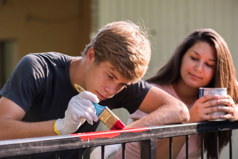 Completed Commercial Fence